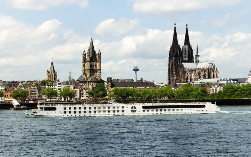 Köln, Dom & A-ROSA Schiff