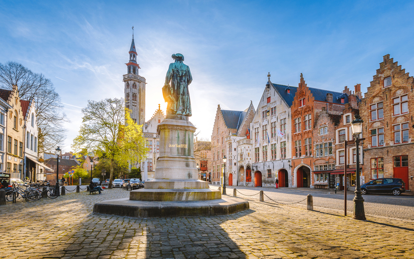 Brügge, Jan-van-Eyck-Platz 