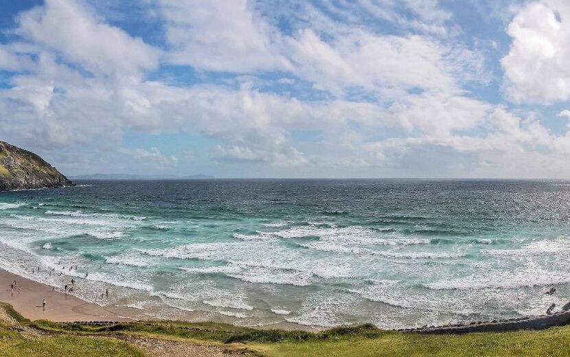 Panorama vom Strand Slea Head