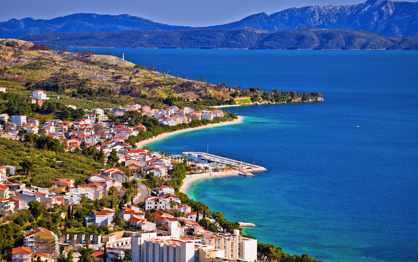 Tucepi in der Makarska-Riviera
