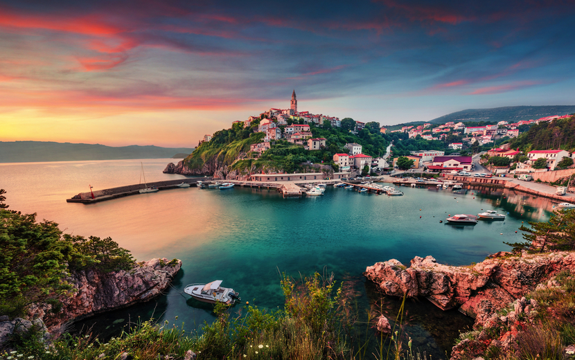 Vrbnik auf der Insel Krk 