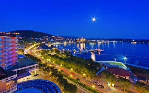 Portoroz, Uferpromenade