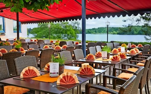 Hotel Seeblick, Terasse, Restaurant