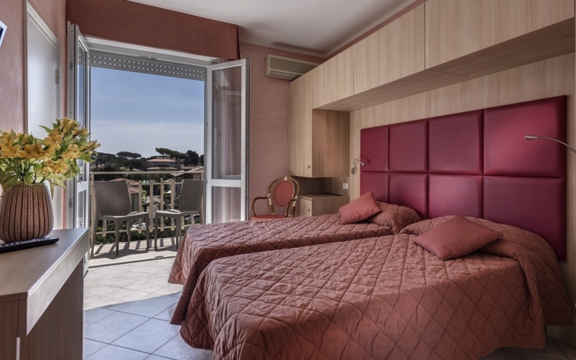 Hotel Azzurra, Zimmerbeispiel