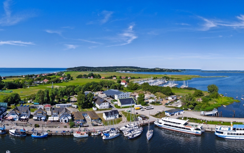 Vitte auf der Insel Hiddensee