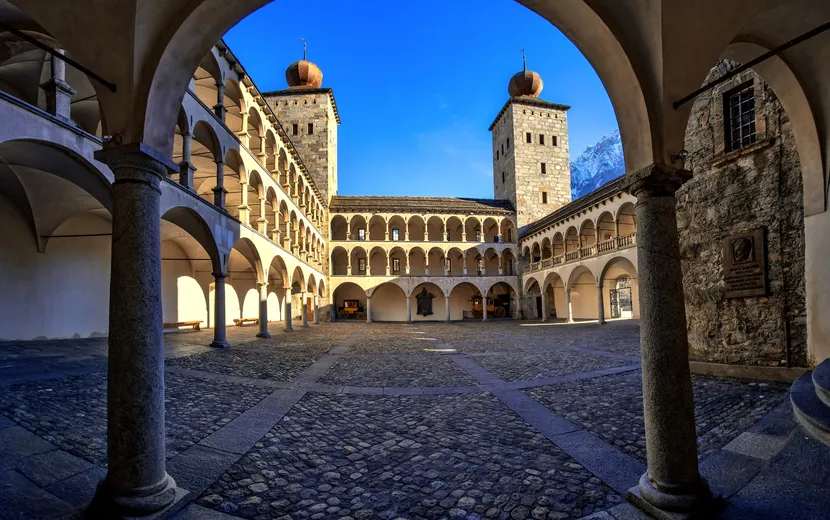 Stockalper Palast,Brigg,Schweiz