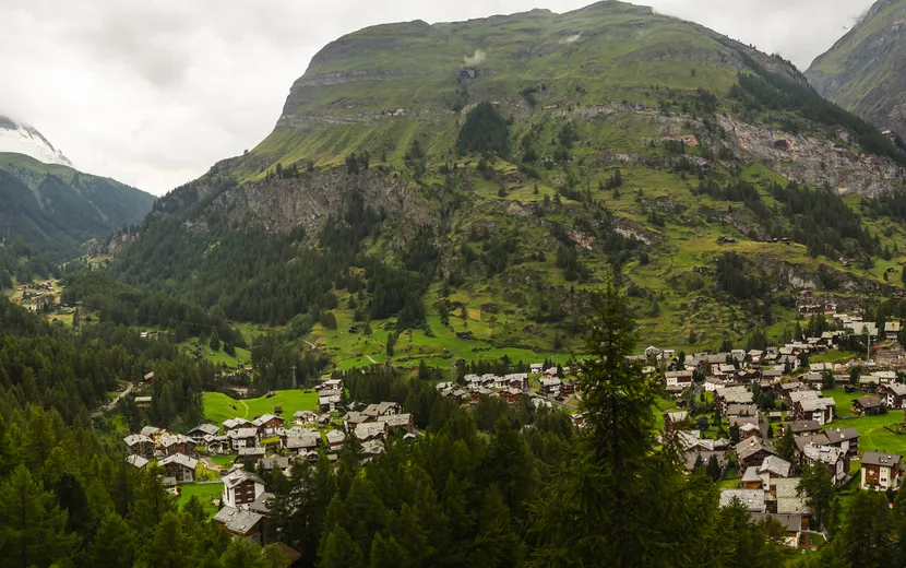 Täsch in der Schweiz
