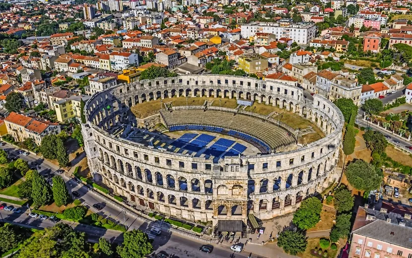 Amphitheater in Pula