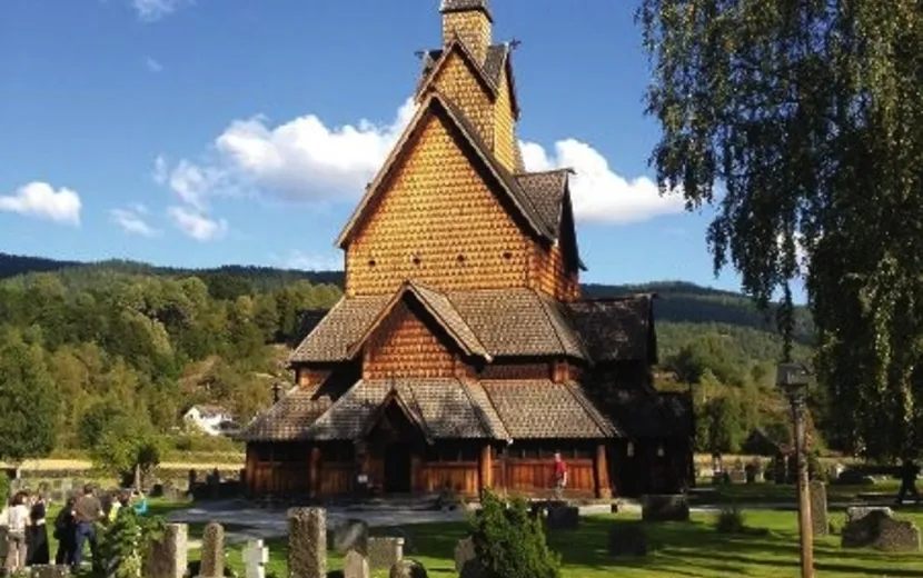Stabkirche Heddal; Foto: u. Ruske