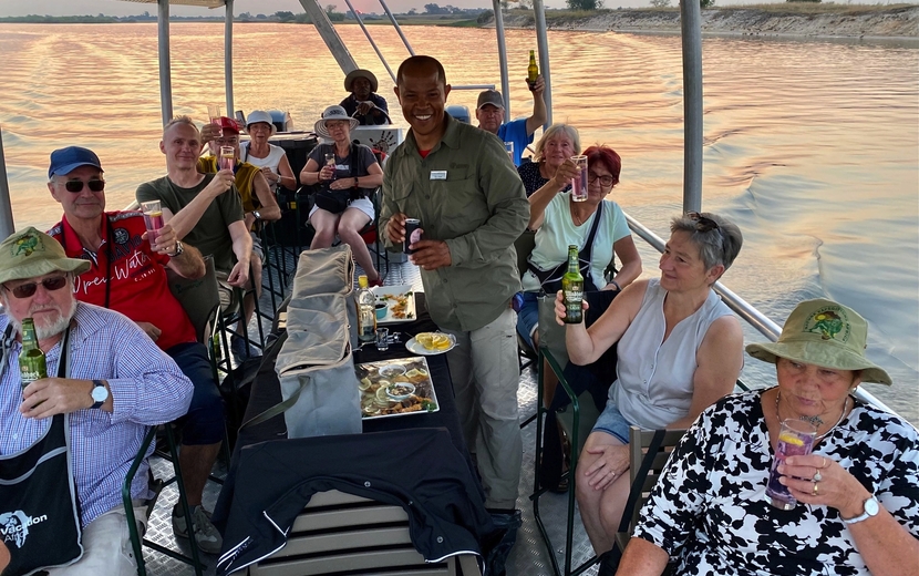 Bootsausflug Reiseclub Reisegruppe 2022 mit Reiseleiter Nico