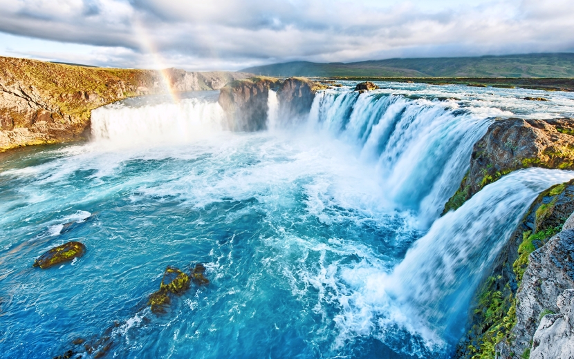 Goðafoss-Wasserfall auf Island