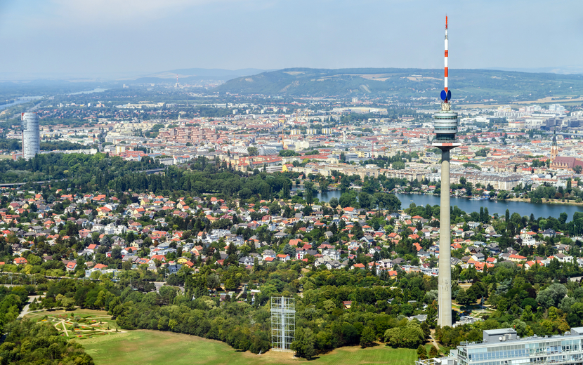 Blick über Wien 
