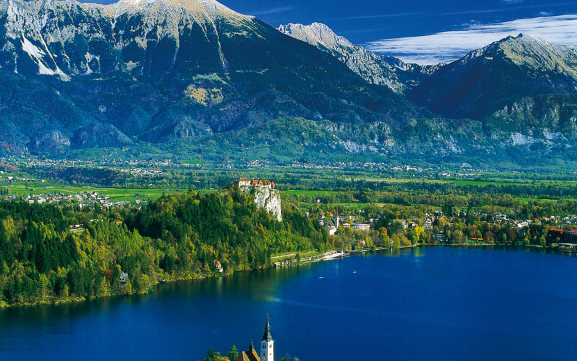 Bled in Slowenien