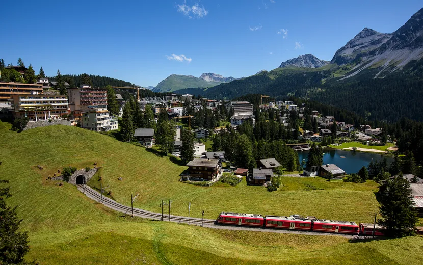 Arosa in der Schweiz