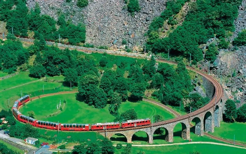 Kreisviadukt Brusio