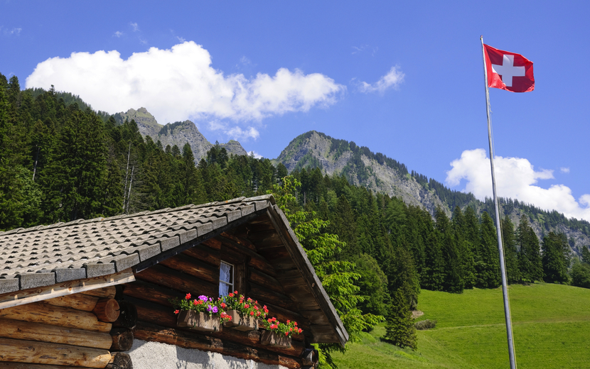 Heidialp Ochsenberg in Maienfeld, Schweiz