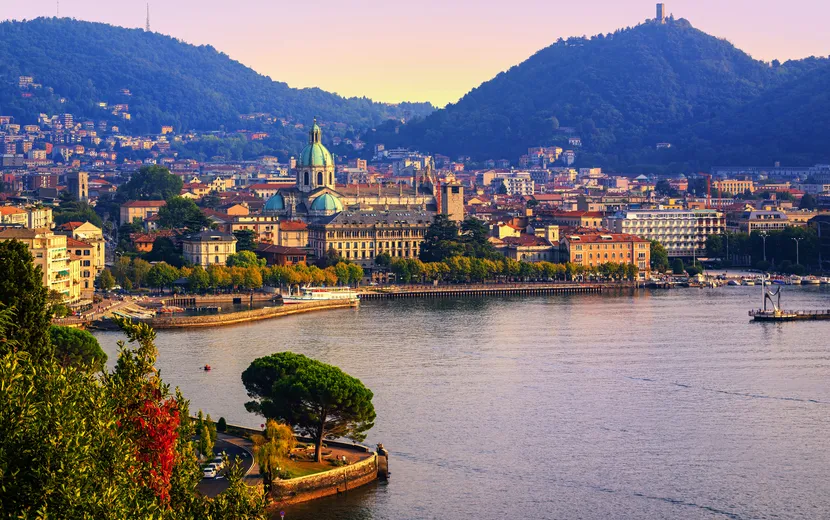 Como am Comer See, Italien