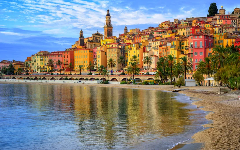 Menton in Südfrankreich