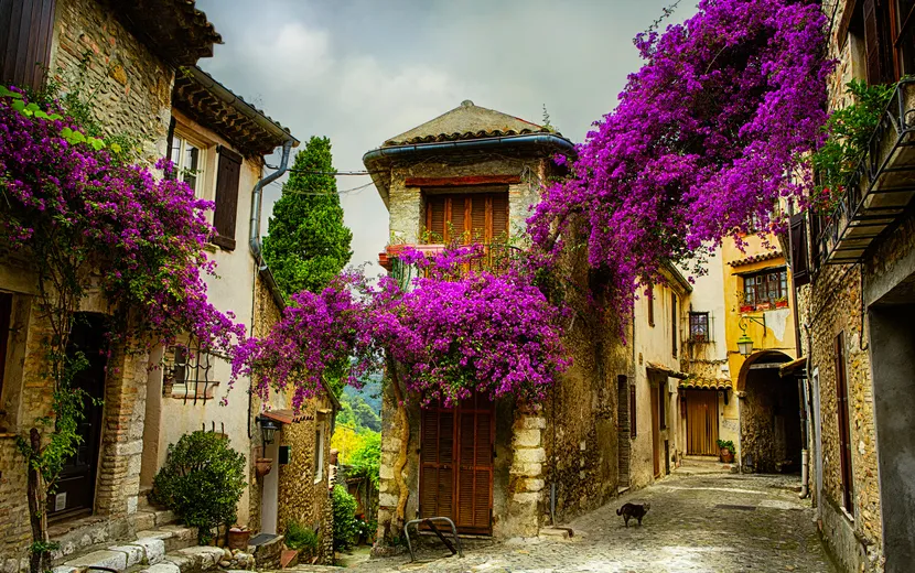 kleines Dorf in der Provence