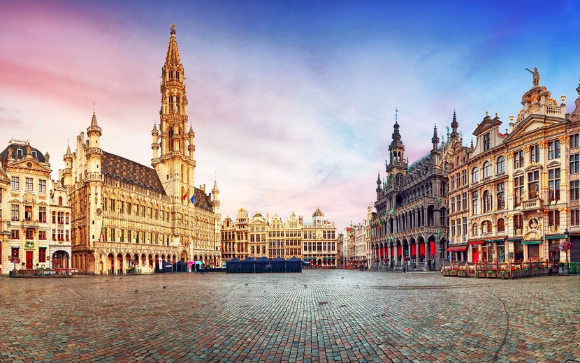 Panorama des Grand Place in Brüssel