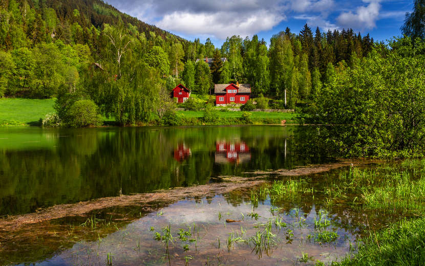 Oppland in Norwegen