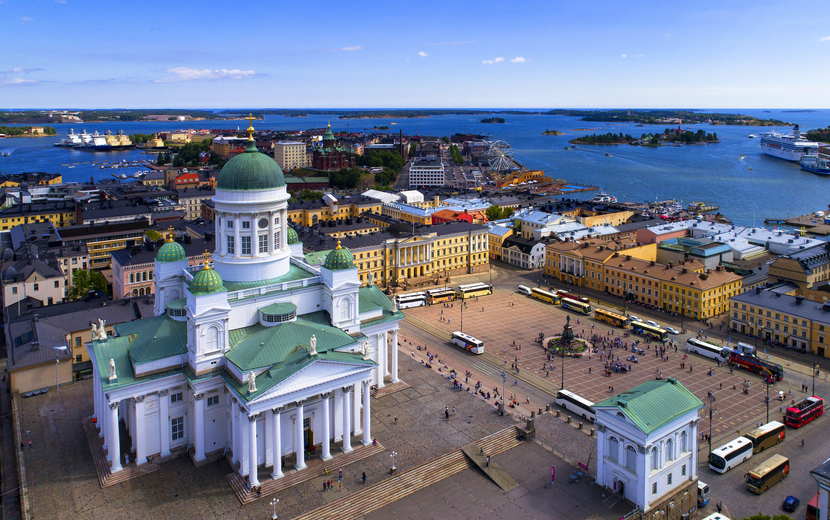 Helsinki von oben