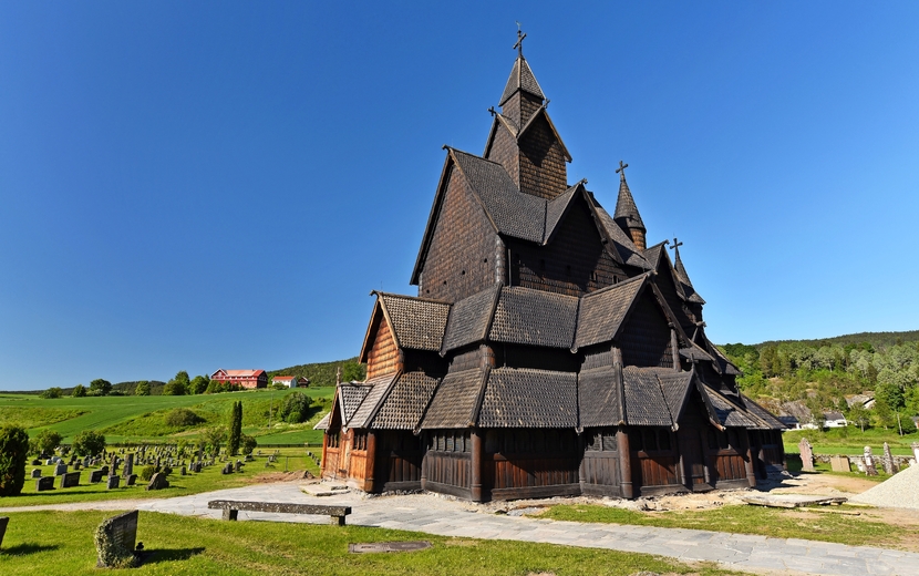 Stabkirche in Heddal