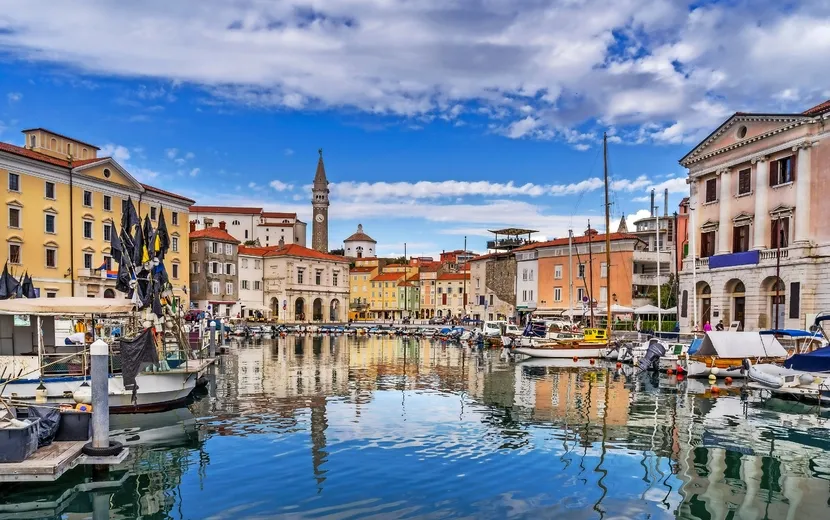 Piran an der slowenischen Adriaküste