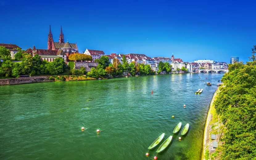 Basel in der Schweiz