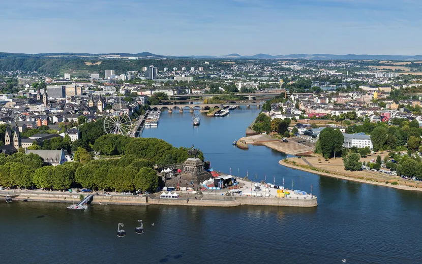 Deutsches Eck in Koblenz 