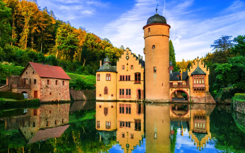Schloss Mespelbrunn in Deutschland