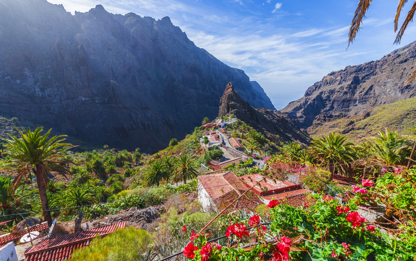 Bergdorf Masca auf Teneriffa, Spanien