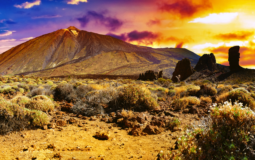 Vulkan Teide auf der Kanarischen Insel Teneriffa