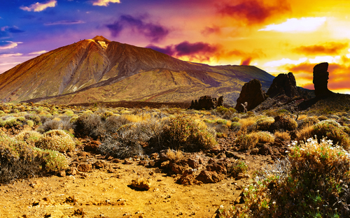 Vulkan Teide auf der Kanarischen Insel Teneriffa