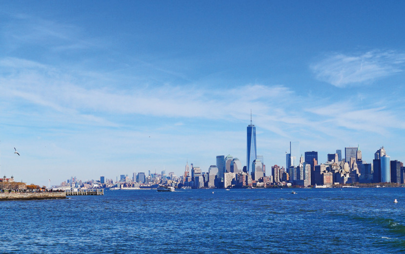 New York mit Freiheitsstatue