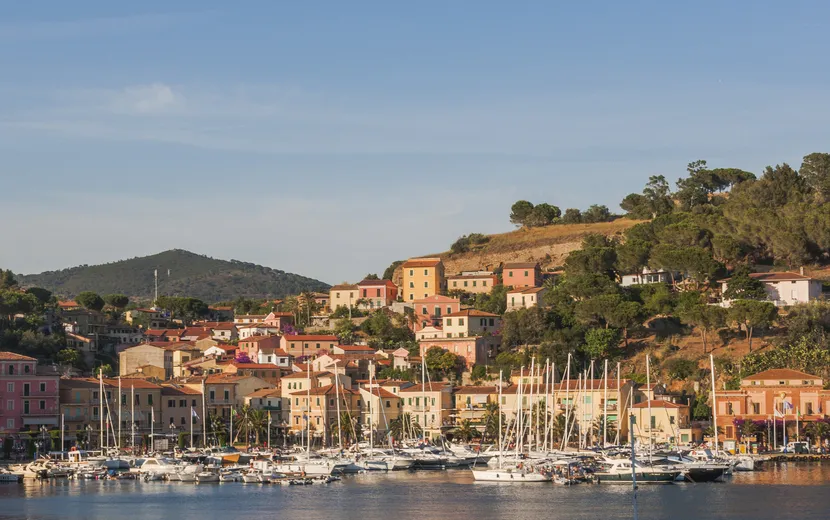 Porto Azzuro,Altstadt,Ferienort,Insel Elba,Hafen,Italien