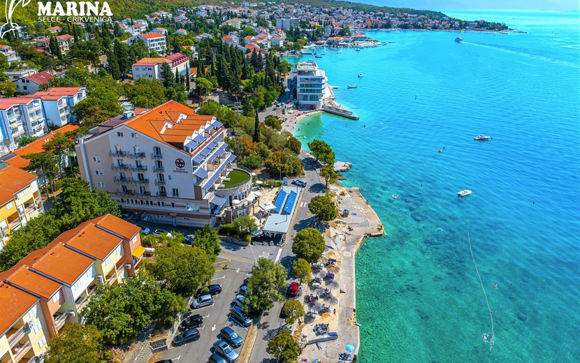 Hotel Marina, Vogelperspektive