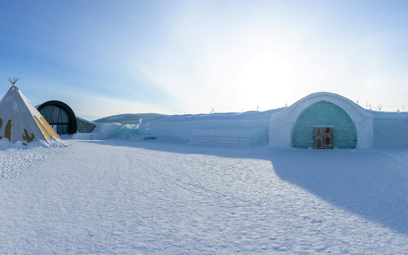 Jukkasjärvi, Eishotel