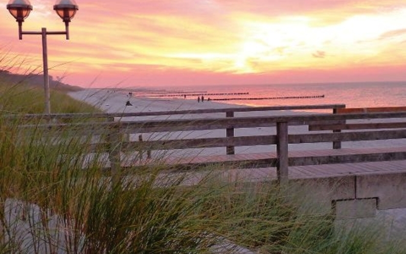 Sonnenuntergang in Graal-Müritz
