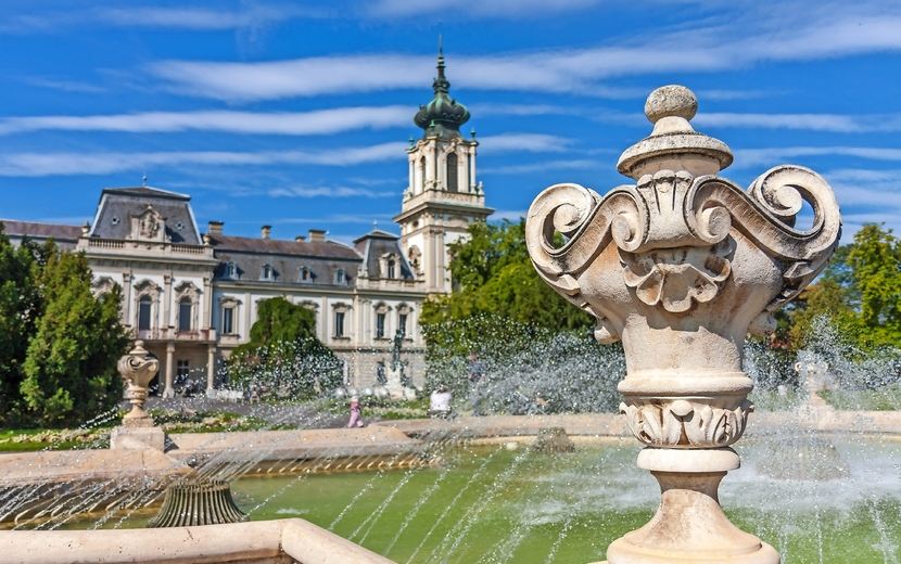 Festetics-Palast in Keszthely am Balaton