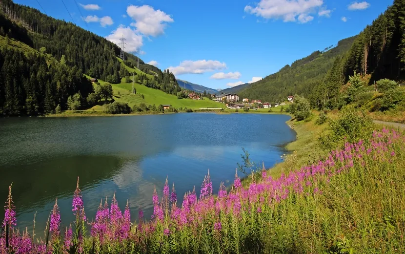 Durlaßboden Stausee in Gerlos