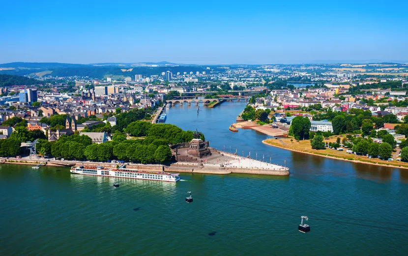Koblenz, Deutsches Eck