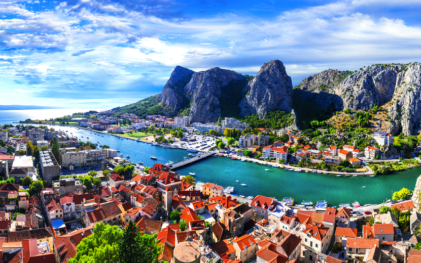 Omis in Kroatien