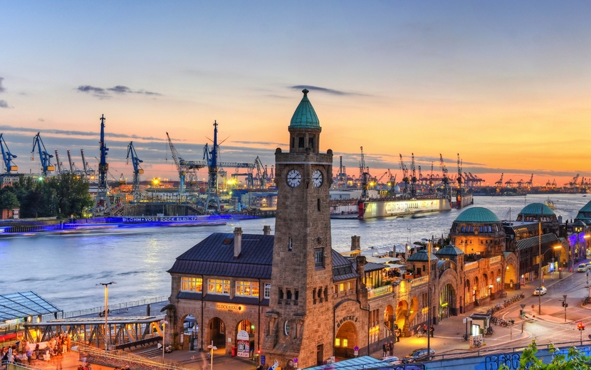 Hamburgs Landungsbrücken, Deutschland