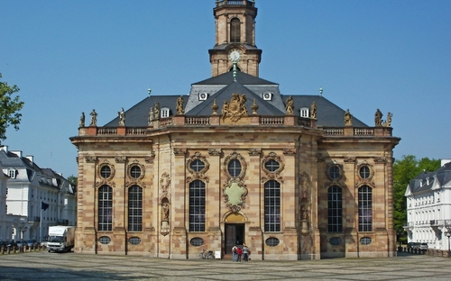 Ludwigskirche in Saarbrücken im Saarland