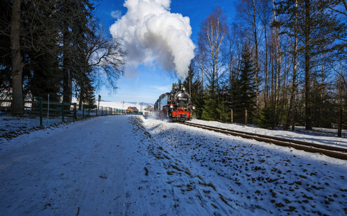 Winterlandschaft im Erzgebirge