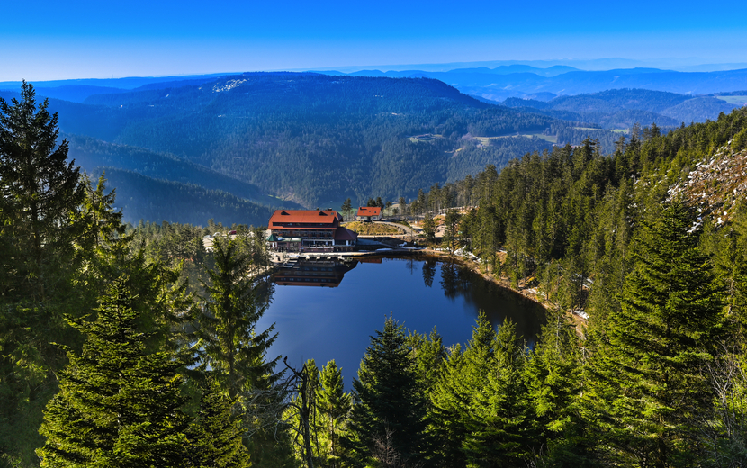 Mummelsee im Schwarzwald