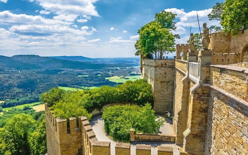 Burg Hohenzollern in Baden-Württemberg, Deutschland