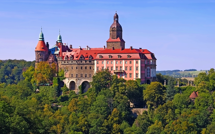 Schloss Fuerstenstein in Schlesien