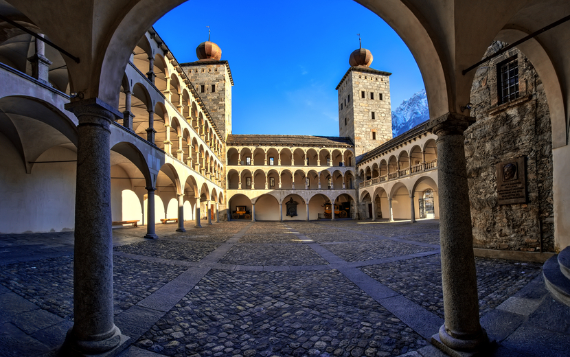 Stockalper Palast,Brigg,Schweiz